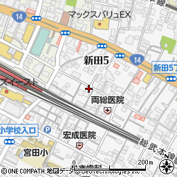 株式会社まるやま　市川店周辺の地図