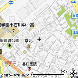 東京都文京区本駒込2丁目13-13周辺の地図