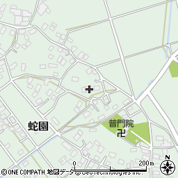 千葉県旭市蛇園3657周辺の地図