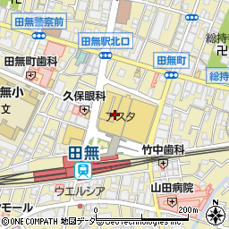 ニュー・クイック田無店周辺の地図