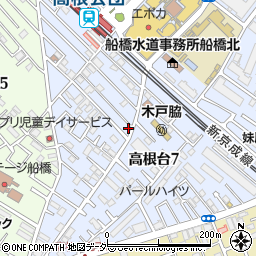 石川酒店高根店周辺の地図