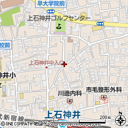 東京都練馬区上石神井周辺の地図