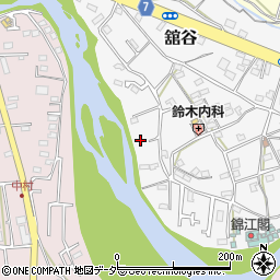 東京都あきる野市舘谷128周辺の地図
