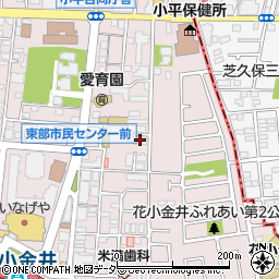 タウンステート花小金井周辺の地図