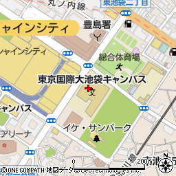 セブンイレブン東京国際大学池袋キャンパス店周辺の地図