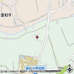 千葉県船橋市高根町2881-2周辺の地図
