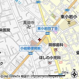 吉野家 千葉街道南小岩店周辺の地図