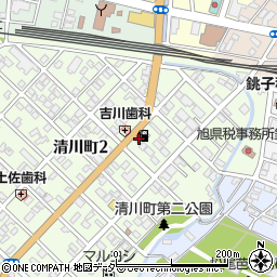 ＥＮＥＯＳ銚子南部ＳＳ周辺の地図