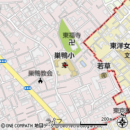 東京都豊島区南大塚1丁目24周辺の地図