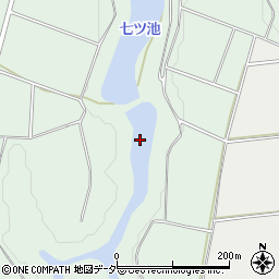 七ッ池周辺の地図