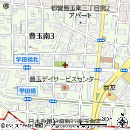 冨士稲荷公園周辺の地図