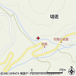 山梨県山梨市切差962周辺の地図