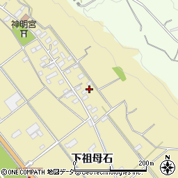 山梨県韮崎市下祖母石313周辺の地図