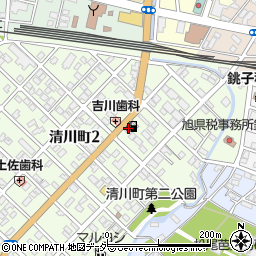 根本油店周辺の地図