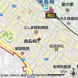 焼肉 なにわ苑 東長崎店周辺の地図