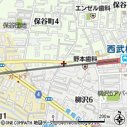 エコメッセ水・緑・木地　西東京店周辺の地図