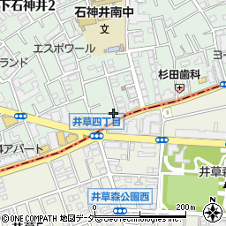 吉野家 下石神井千川通り店周辺の地図