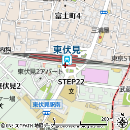 田無警察署東伏見交番周辺の地図