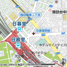 羽二重団子　駅前店周辺の地図