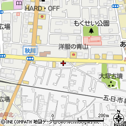 石塚家具秋川店周辺の地図