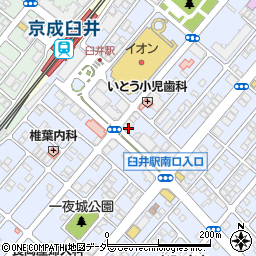 東海住宅株式会社　臼井支店建築工事周辺の地図
