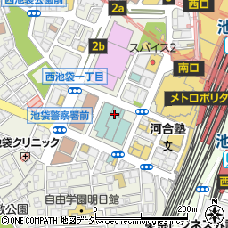 東武ビルマネジメント株式会社　整備事業本部池袋ホテル事業所周辺の地図