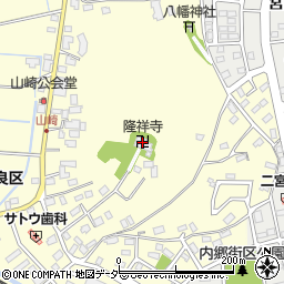 隆祥寺周辺の地図