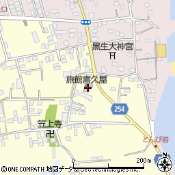 旅館喜久屋周辺の地図
