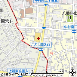東京都練馬区中村南3丁目20周辺の地図