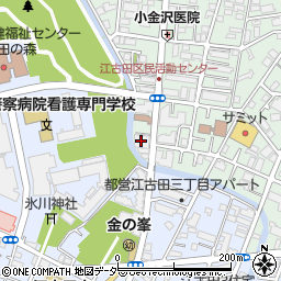 フェアロージュ中野北江古田公園周辺の地図