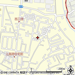 千葉県八千代市上高野1342-23周辺の地図
