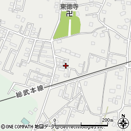 千葉県旭市後草2142-2周辺の地図