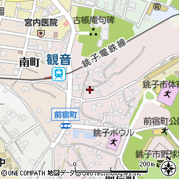 千葉県銚子市前宿町462周辺の地図