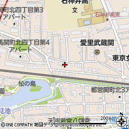 東京都練馬区関町北4丁目20周辺の地図