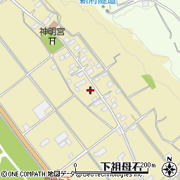 山梨県韮崎市下祖母石330周辺の地図