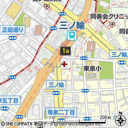 東京　お片づけサポート周辺の地図