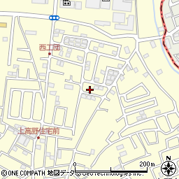 千葉県八千代市上高野1342-22周辺の地図