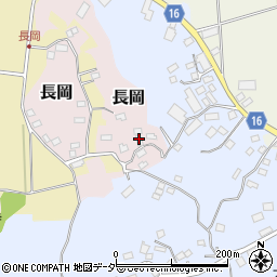 千葉県匝瑳市長岡1周辺の地図