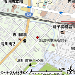 株式会社阿天坊　本社周辺の地図