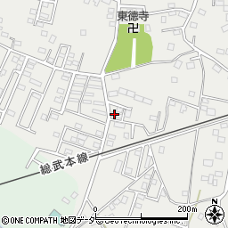 千葉県旭市後草2142-4周辺の地図
