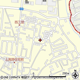 千葉県八千代市上高野1342-28周辺の地図
