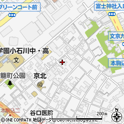 東京都文京区本駒込2丁目13-16周辺の地図