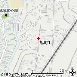 千葉県船橋市旭町1丁目周辺の地図