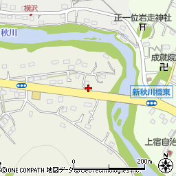 東京都あきる野市高尾21周辺の地図