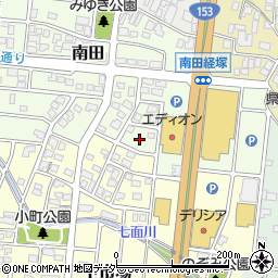 長野県駒ヶ根市南田16周辺の地図