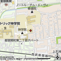 上智大学　石神井キャンパス周辺の地図
