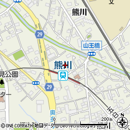 東京都福生市熊川778-6周辺の地図