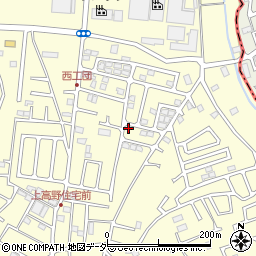 千葉県八千代市上高野1342-30周辺の地図