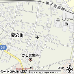 千葉県銚子市愛宕町3217-2周辺の地図