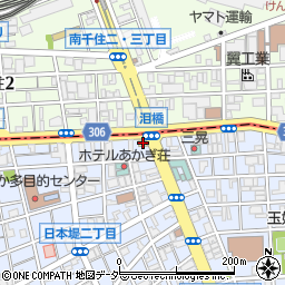 セブンイレブン台東日本堤２丁目店周辺の地図